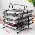 Office file tray wire basket storage file holder